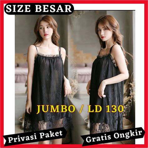 Jual Lingerie Sexy Jumbo Baju Daster Renda Brukat Ori Import Lingerie Jumbo Lingerie Cosplay