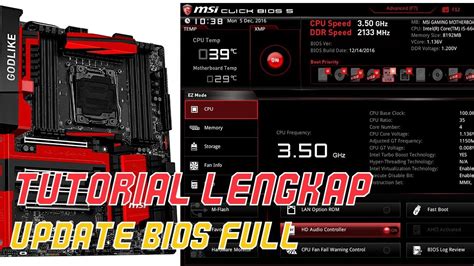How To Update BIOS MSI Motherboard - YouTube