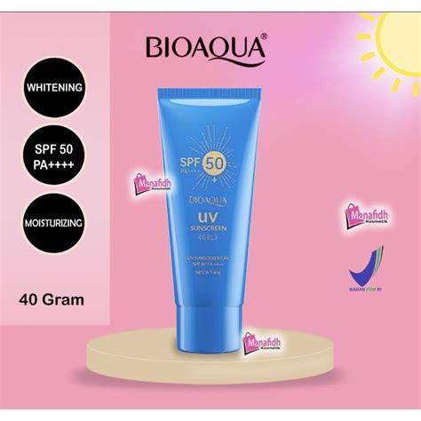 Jual BIOAQUA UV Sunscreen Gel SPF 50 PA 40g Sunscreen Wajah