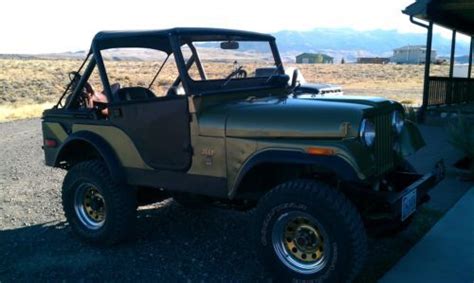 Buy New 1971 Cj5 Restored Dauntless V6 3speed In Cody Wyoming United States For Us 17 000 00