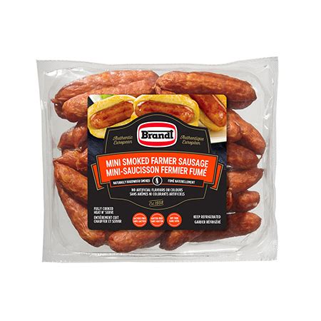 Brandt Mini Smoked Farmer Sausages G Monastery