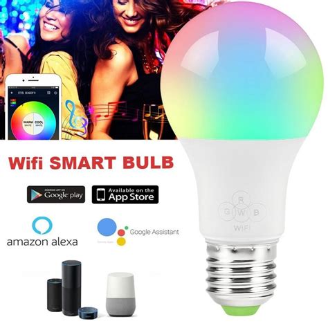 Smart RGB LED Wifi Light Bulb Smart Bulb Bulb Smart Light Bulbs