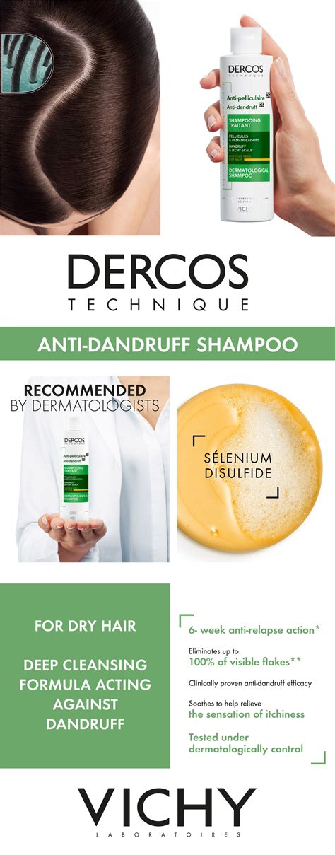VICHY Dercos Anti Dandruff Shampoo For Dry Hair 200ml Egypt | Cairo, Giza