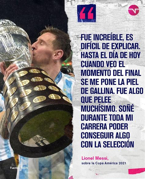 Tnt Sports Argentina On Twitter Si Messi Se Emocion As Con La Copa