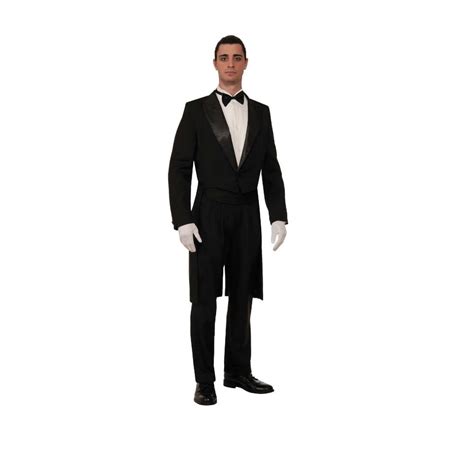 Tuxedo Tailcoat And Trousers Costumes R Us Fancy Dress