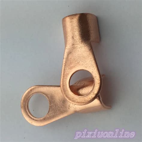Pcs For Wire A Mm Dia Copper Circular Splice Terminal L Y Wire Naked Connector High