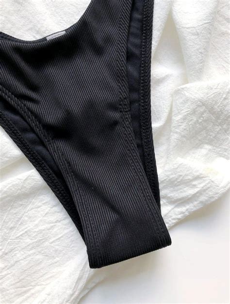 Monowired Highleg Bikini Set Women S Fashion Swimwear Bikinis Swimsuits On Carousell