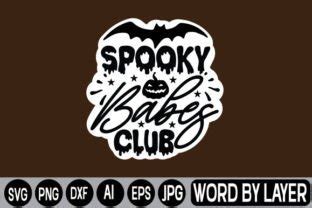 Spooky Babes Club Graphic By Digitalart Creative Fabrica