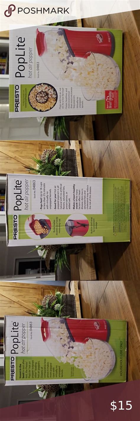 Healthy And Delicious PopLite Hot Air Popper