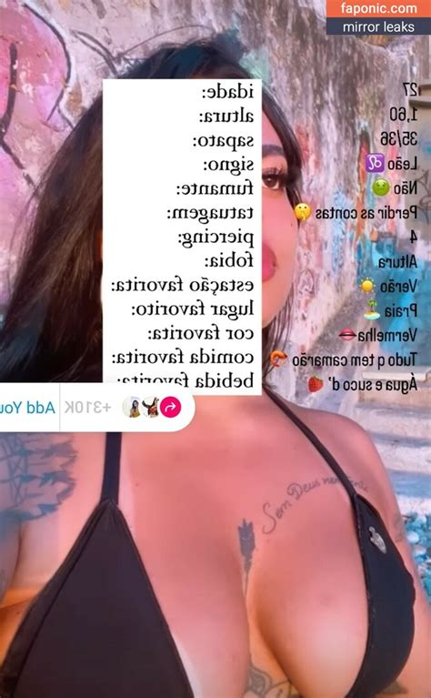 Boca Vermelha Aka Indiabocavermelha Nude Leaks Faponic