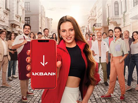 Yeni reklam yüzü Serenay Sarıkaya yla Akbank Pazarlamasyon