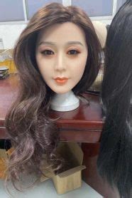 Extra Sex Doll Hair Transplant Silicone Head 3