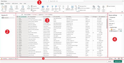 La Interfaz De Usuario De Power Query Power Query Microsoft Learn