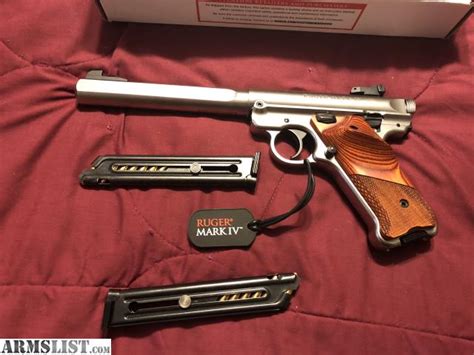 Armslist For Sale Ruger Mark Iv Stainless Competition Model