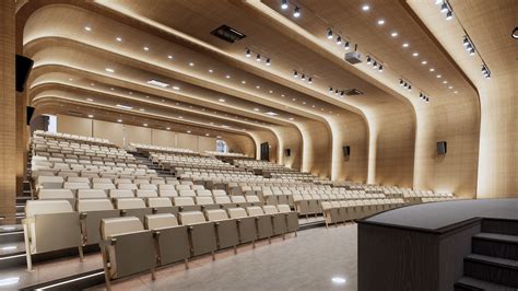 Auditorium On Behance Auditorium Design Auditorium Architecture
