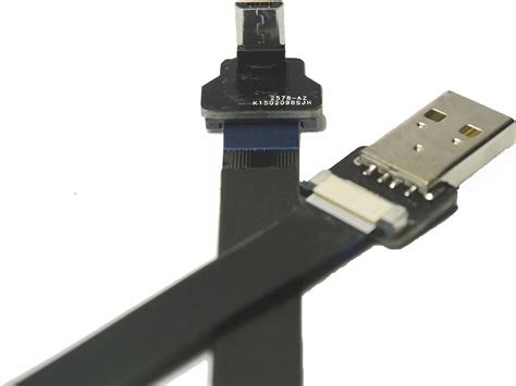 Ffc Micro Usb Fpv Flat Slim Thin Ribbon Fpc Cable Micro Usb 90 Degree Angle To