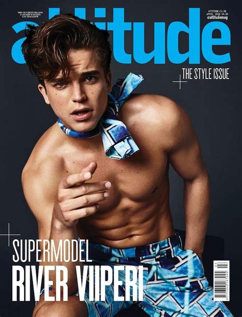 River Viiperi Covers Special Issue of 'Attitude'