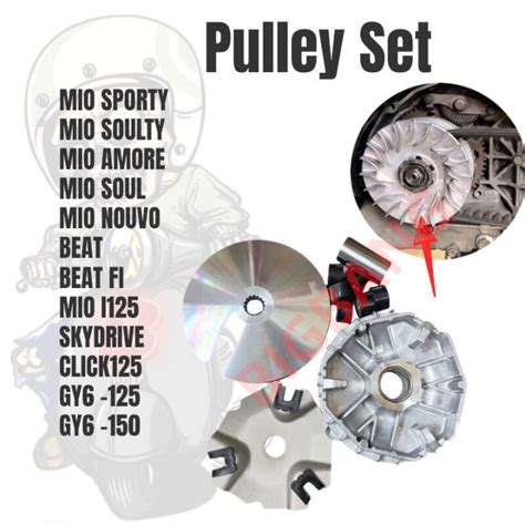 Bigbang Motorcycle Pulley Set With Drive Face And Balls Pulley Set For