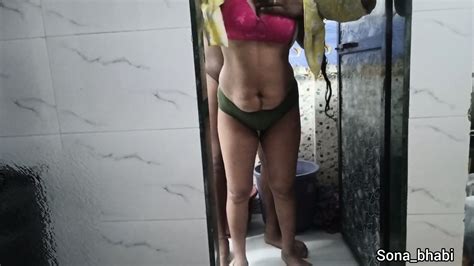 Indian Desi Bhabhi Sex Secretly With Devar In Bathroom Indian Desi Bathroom
