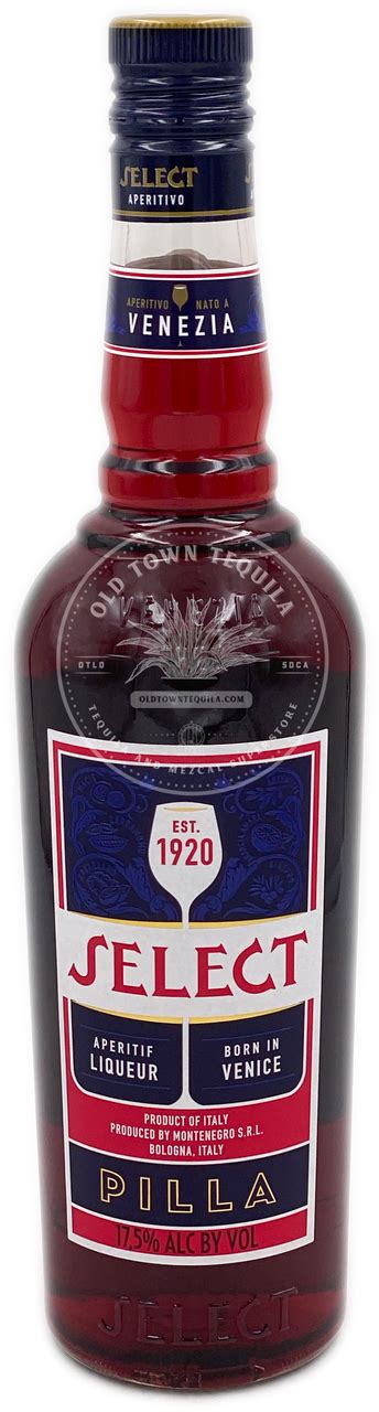 Select Pilla Aperitivo Liqueur 750ml - Old Town Tequila