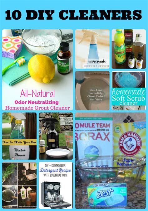10 Diy Cleaners You Can Make At Home More With Less Today Diy