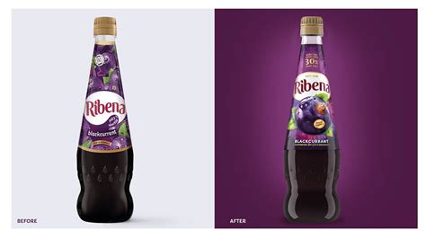 Ribena Brand Renovation Packaging Of The World