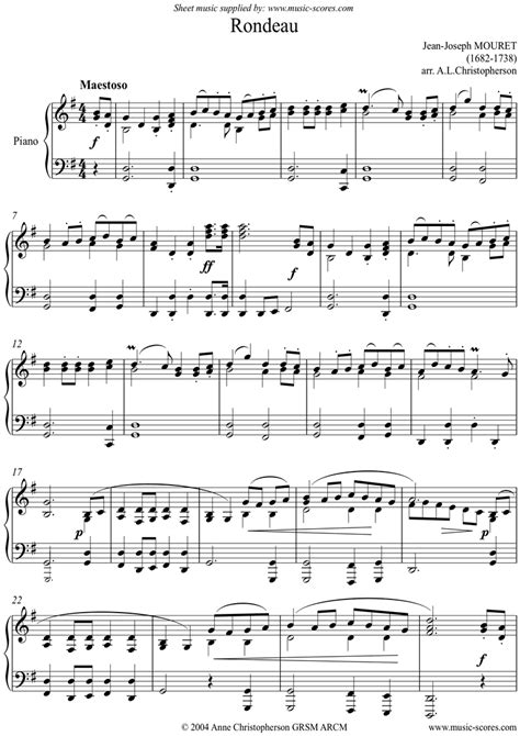 Rondeau Violin Sheet Music Ubicaciondepersonascdmxgobmx
