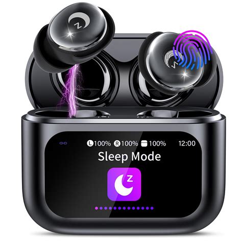 Wireless Earbuds with Smart Touch Screen, 2026 Mini Sleep Earbuds