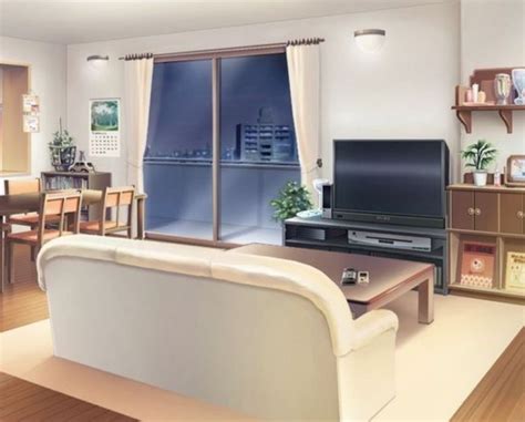 Gacha Living Room With Tv 74 Photo