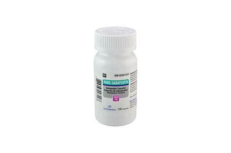 Auro-Gabapentin 300mg Cap 100 Btl - Auro Pharma Canada