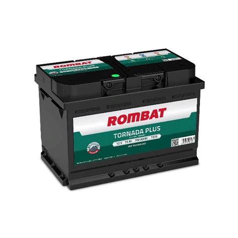 Аккумулятор Rombat TORNADA PLUS 75Ah 700 A (0) T375 - АККУМУЛЯТОРЫ
