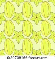 Free Art Print Of Papaya Or Papaw Set Hand Drawn Fruits Papayas On