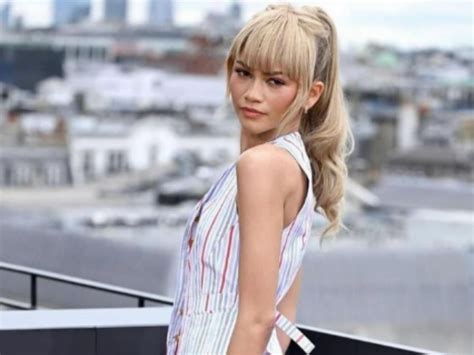 Wait Has Zendaya Really Gone Full On Blonde