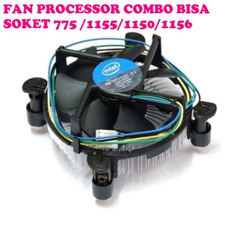 Jual Fan Processor Intel LGA 775 1150 1155 1156 Kipas Heatsink Prosesor