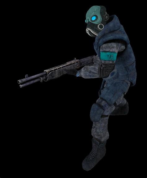 Blue Shotgunner Addon Raising The Bar Redux Mod For Half Life 2