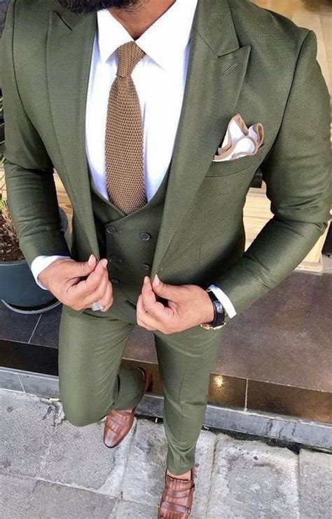 Men Suit Wedding Green Wedding Suit Wedding Groom Attire Groom And
