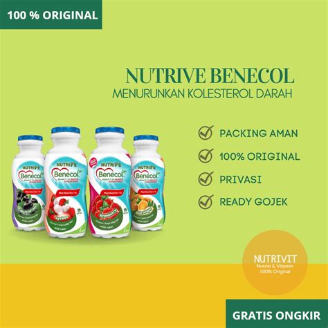 Jual Nutrive Benecol No Added Sugar Smoothies Ml Shopee Indonesia