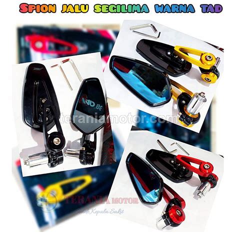 Variasi Motor Spion Tad Jalu Segilima Warna Terania Motor Kupang