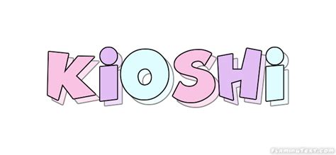 Kioshi Logo | Free Name Design Tool von Flaming Text