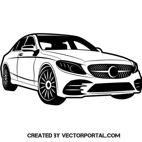 Mercedes Vector At Vectorified Collection Of Mercedes Vector Free