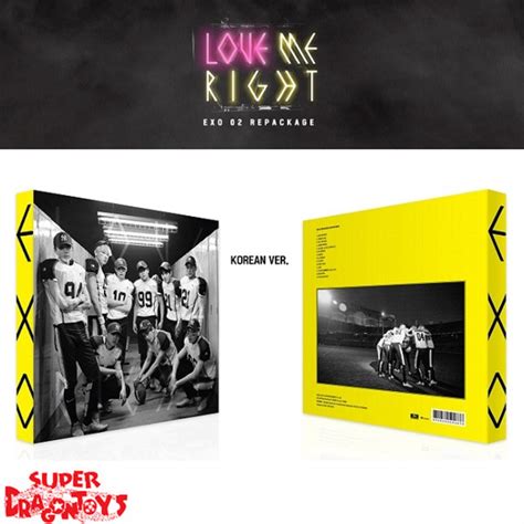 Exo Love Me Right Korean Version Nd Repackage Album