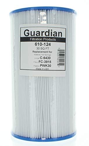 Guardian Filtration 5 Pack Pool Spa Filter Replacement For Pleatco