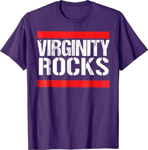 Amazon Virginity Rocks T Shirt No Sex Skippy Virgin Tees Clothing Shoes Jewelry