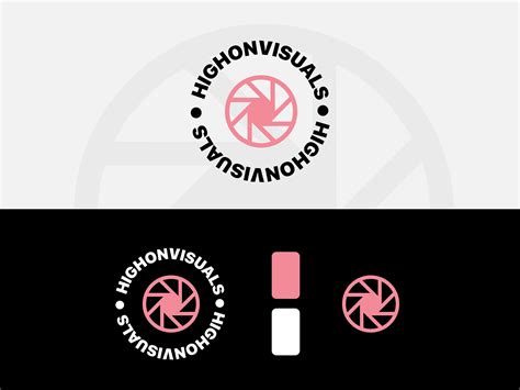 high  visuals logo  nevena savic  dribbble
