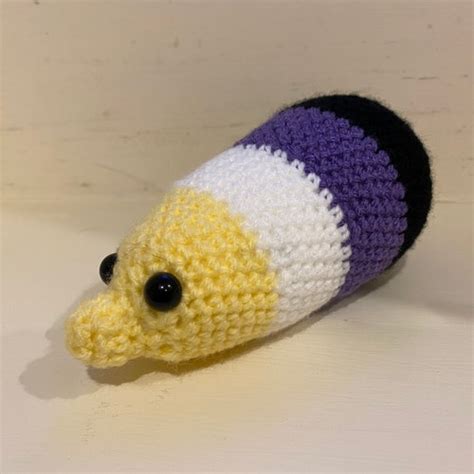 Gay Pride Flag Dragon Figurine Non Binary Dragon Stim Toy Etsy