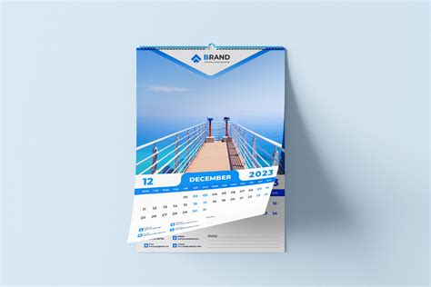 Wall Calendar 2023 Template on Behance