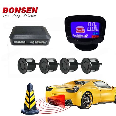 Auto Parking Sensor System Reverse Parking Occupancy Ultrasonic Sensors ...