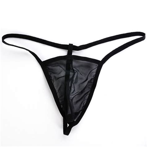 Tangas De Malla Para Hombre T Back Calzoncillos De Bikini Spandex Shopee M Xico