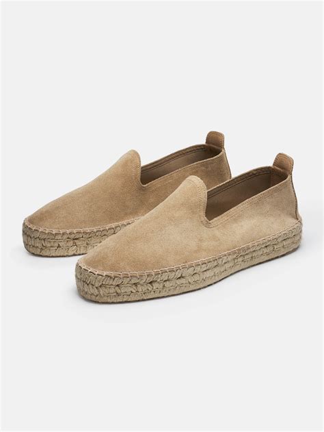 The Espadrille Beige Suede Morjas