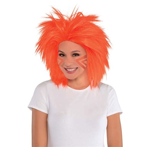 Shop Now Orange Crazy Wig Party Centre Uae 2024